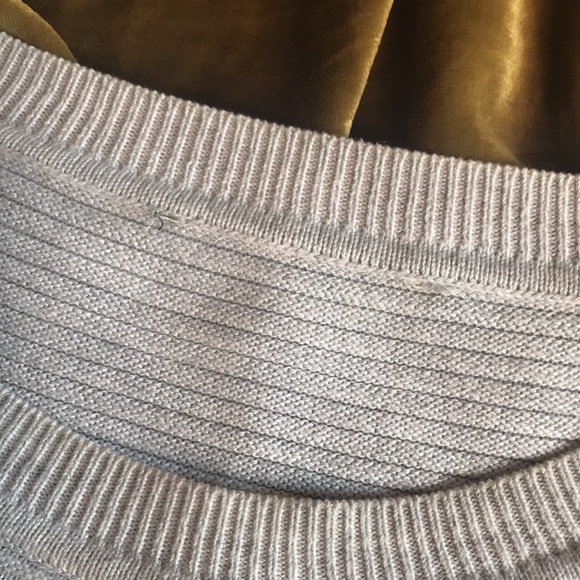 Ribbed Grey Sweater - Picture 9 of 11